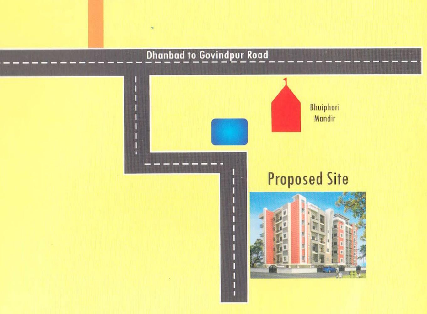  hills Location Plan
