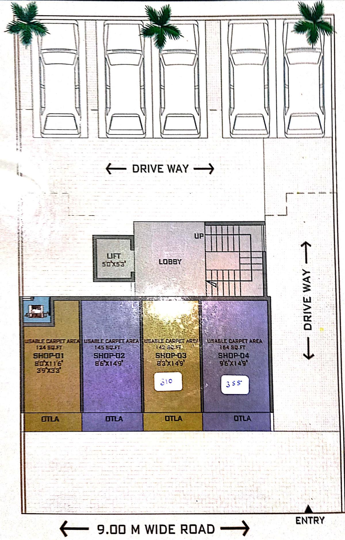  icon Icon Cluster Plan for ground Floor