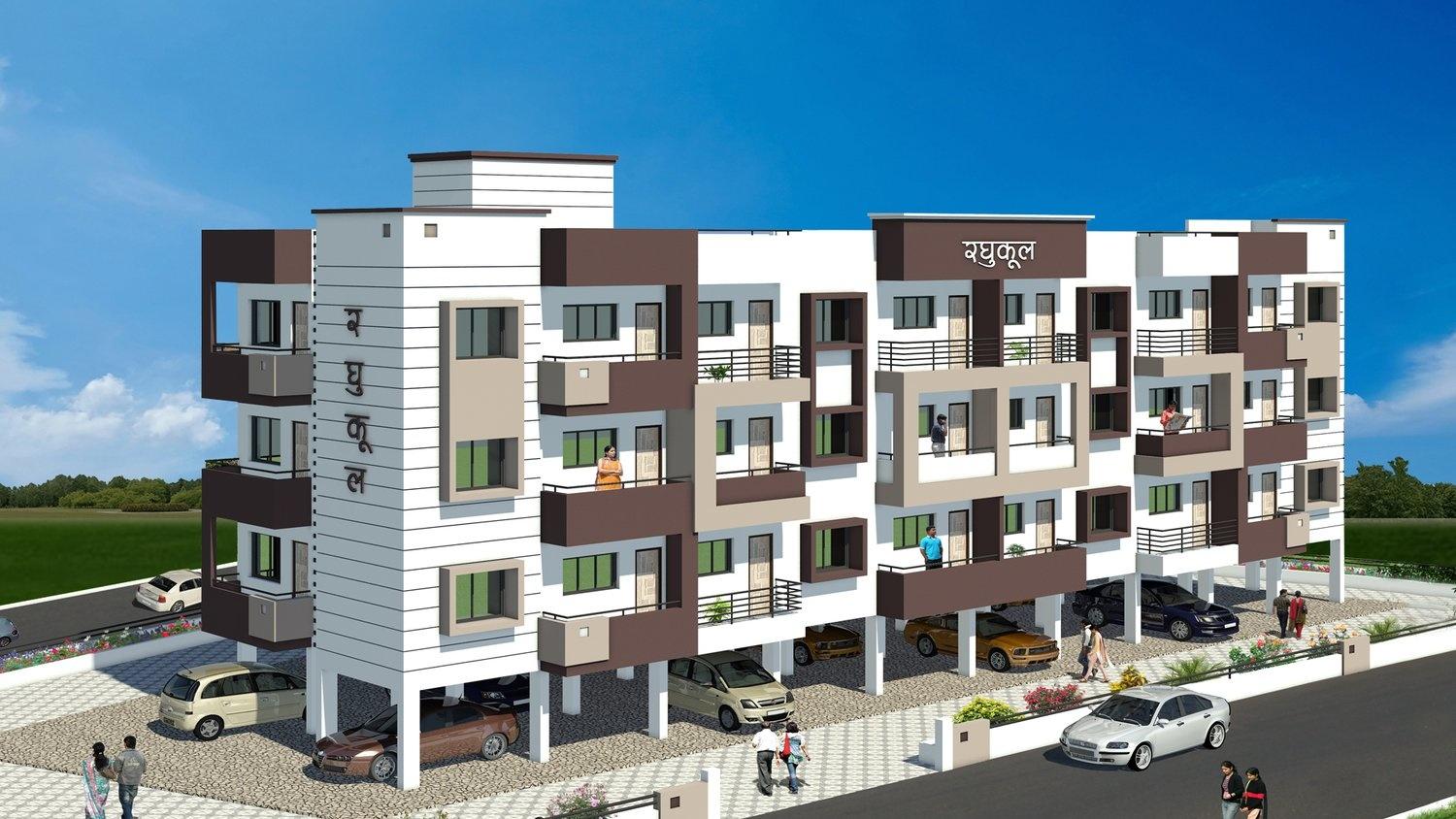 Aniket Chavan Associates Raghukul Apartment image