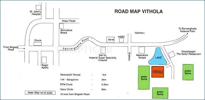 Images for Location Plan of Mythreyi Group Vithola Apartments