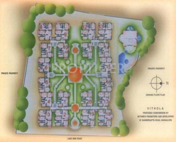 Images for Master Plan of Mythreyi Group Vithola Apartments