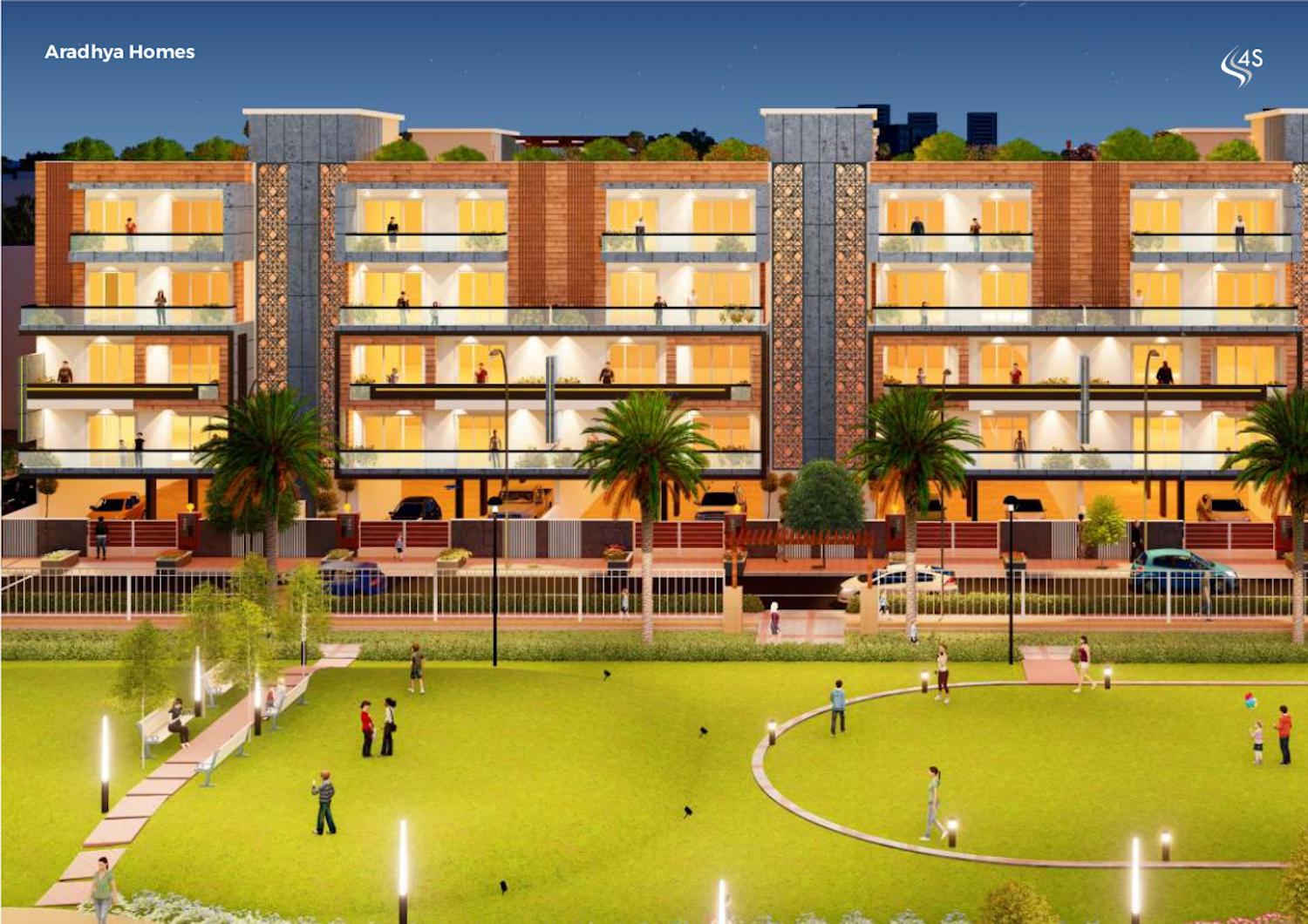 aradhya-homes-apartment Elevation