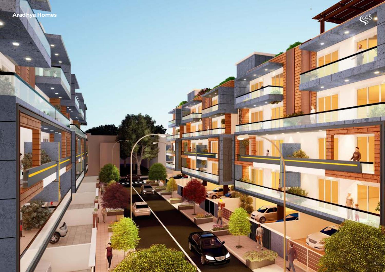 aradhya-homes-apartment Elevation