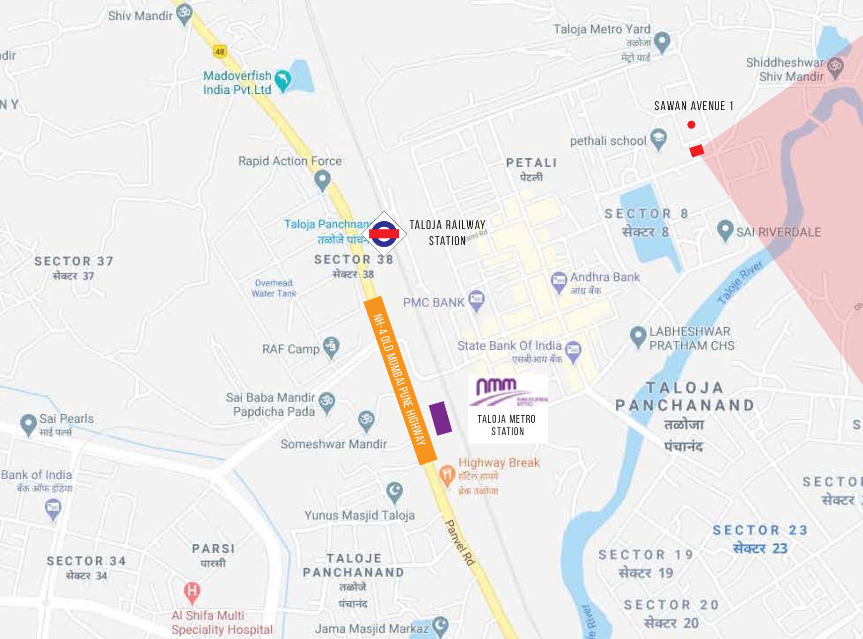 majesty Location Plan