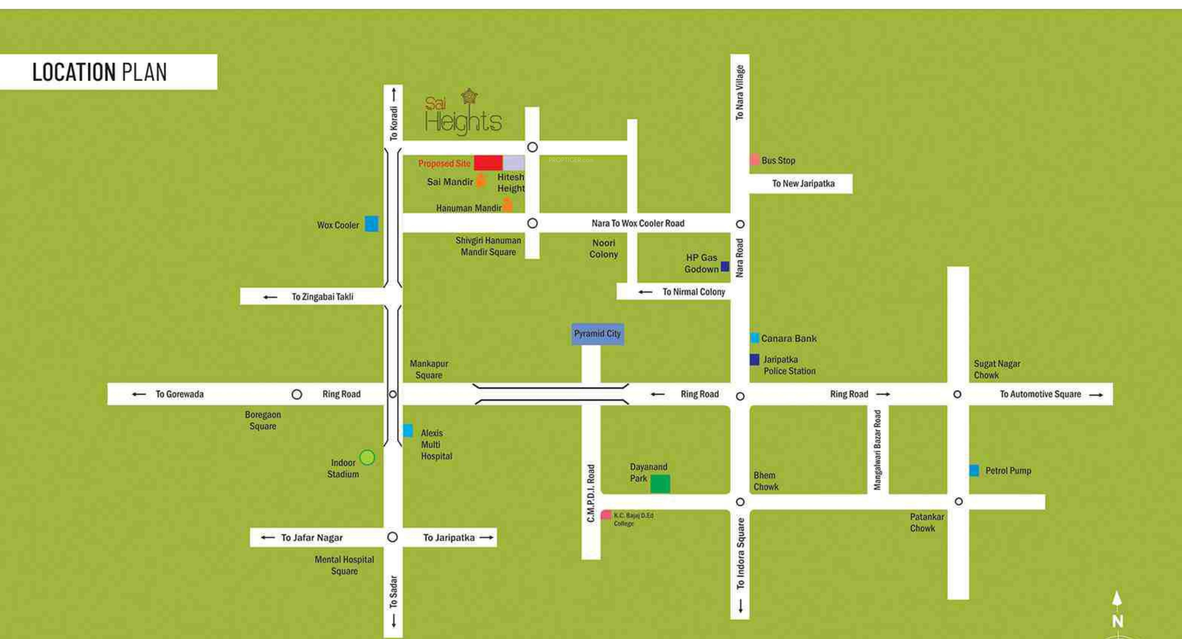  heights Location Plan