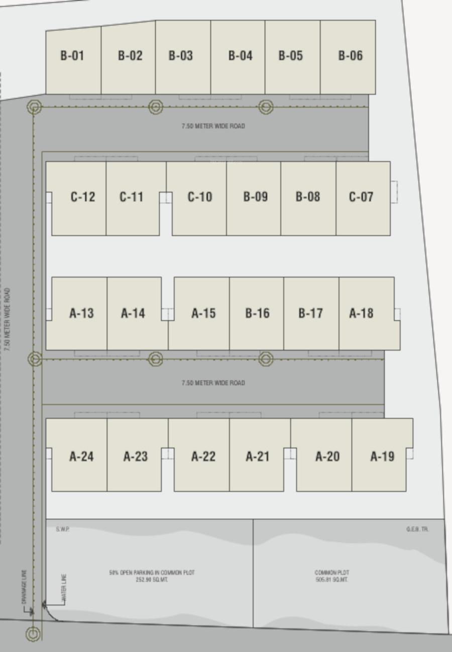  shree-paradise-palms Layout Plan