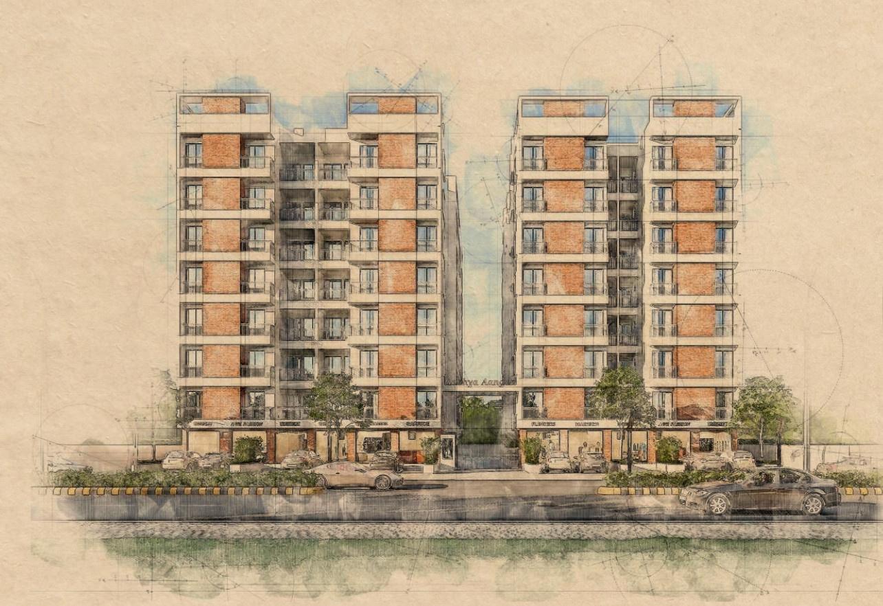  aangan Elevation