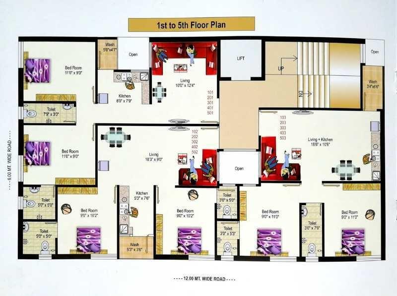  fortune-heights Layout Plan