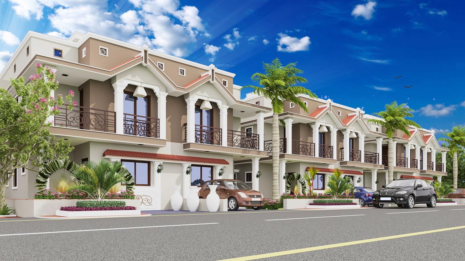  bungalows-and-arcade-5 Elevation