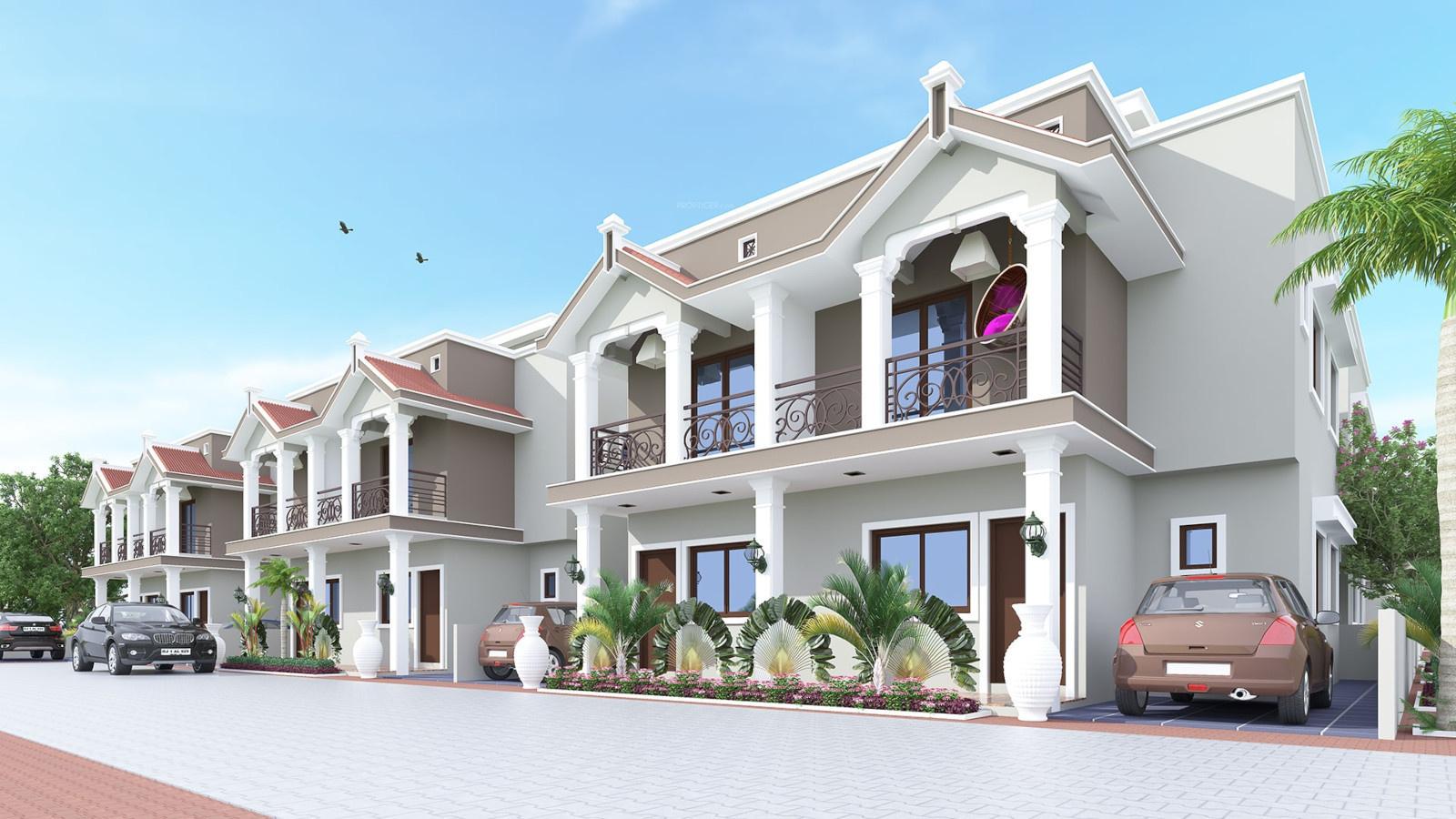  bungalows-and-arcade-5 Elevation