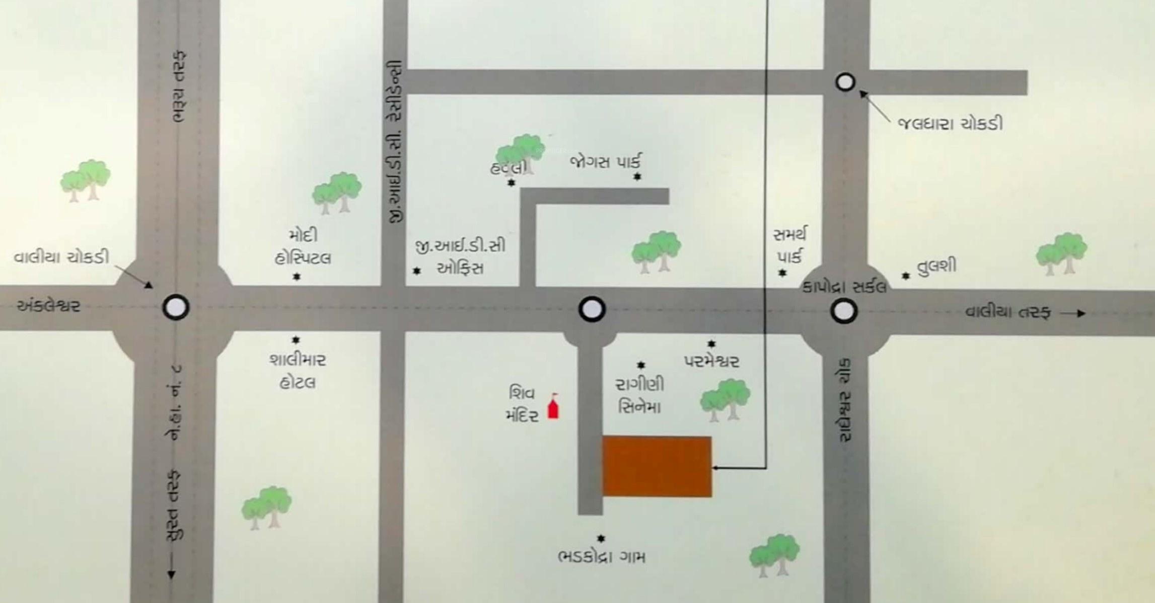  vachanamrut-homes Location Plan
