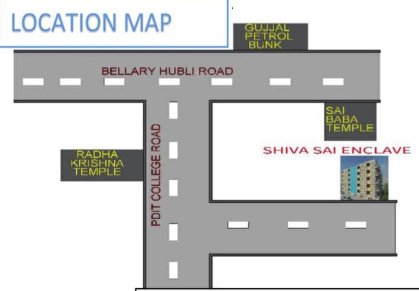  shiva-sai-enclave Location Plan