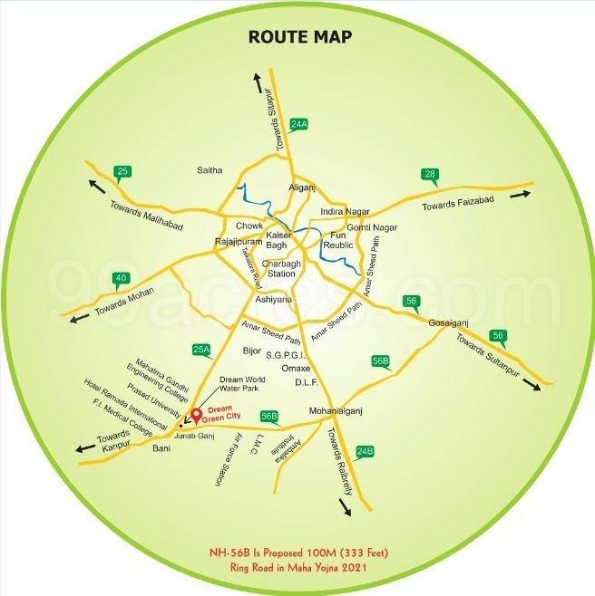  dream-green-city Location Plan