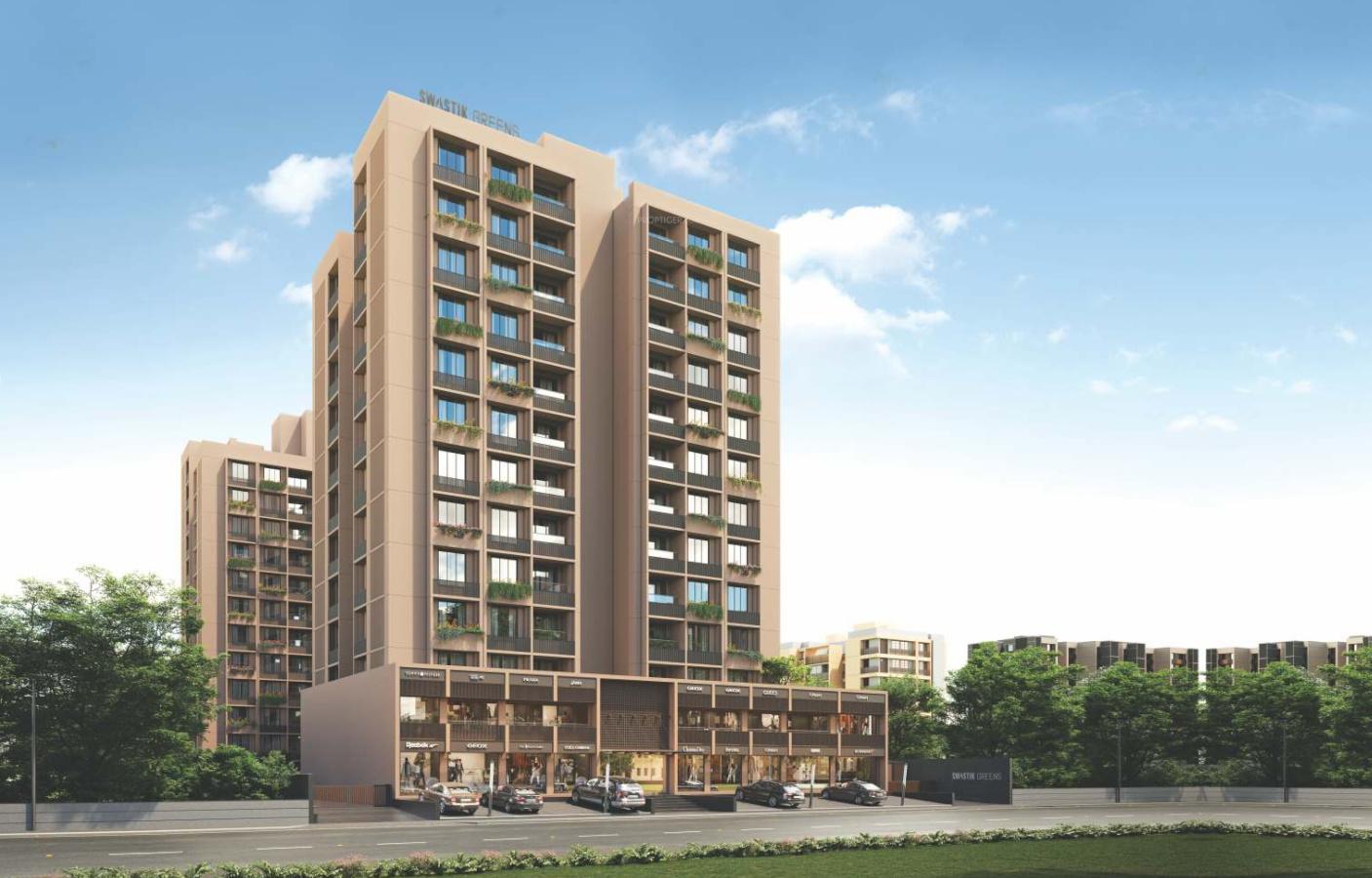  swastik-greens Elevation