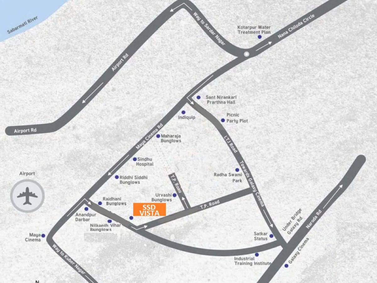  ssd-vista Location Plan