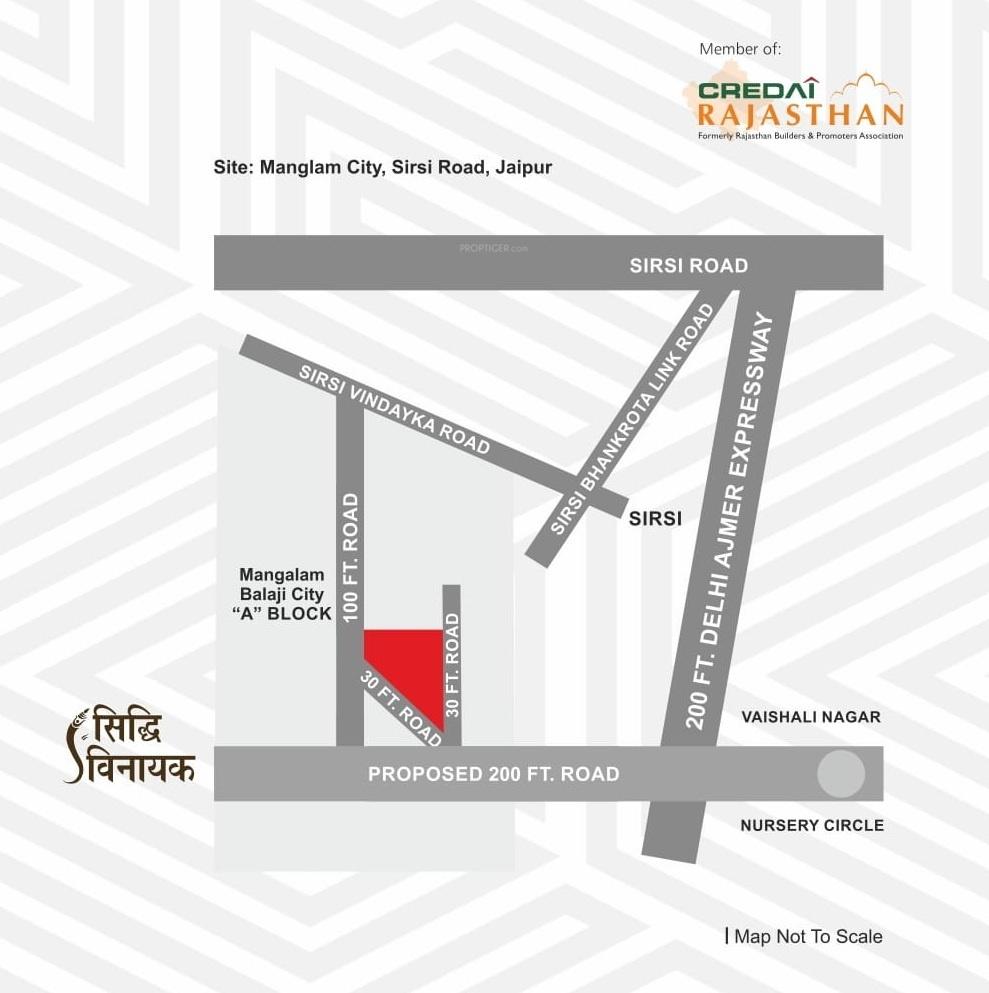  siddhi-vinayak Location Plan