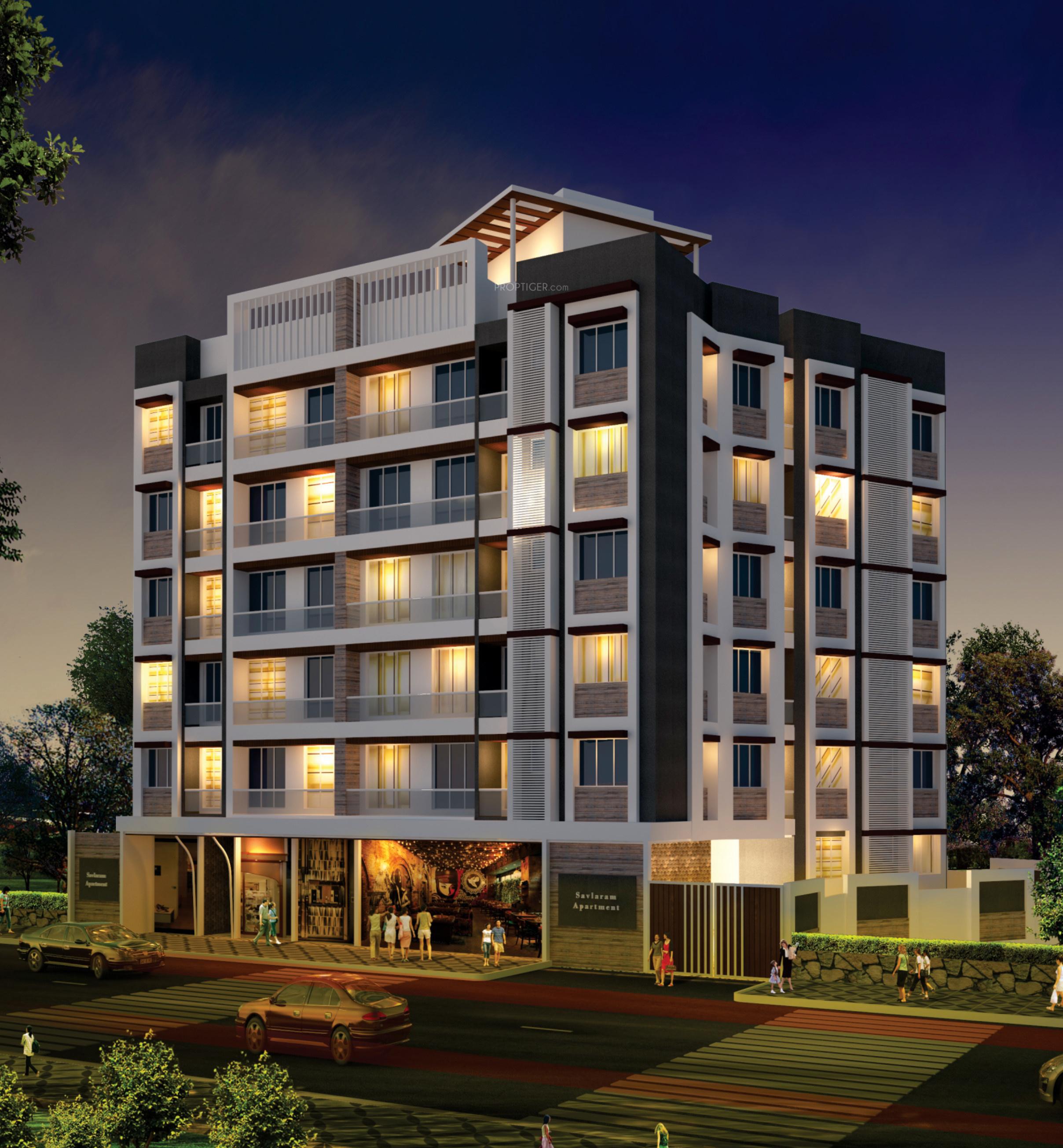  savlaram-apartment Elevation