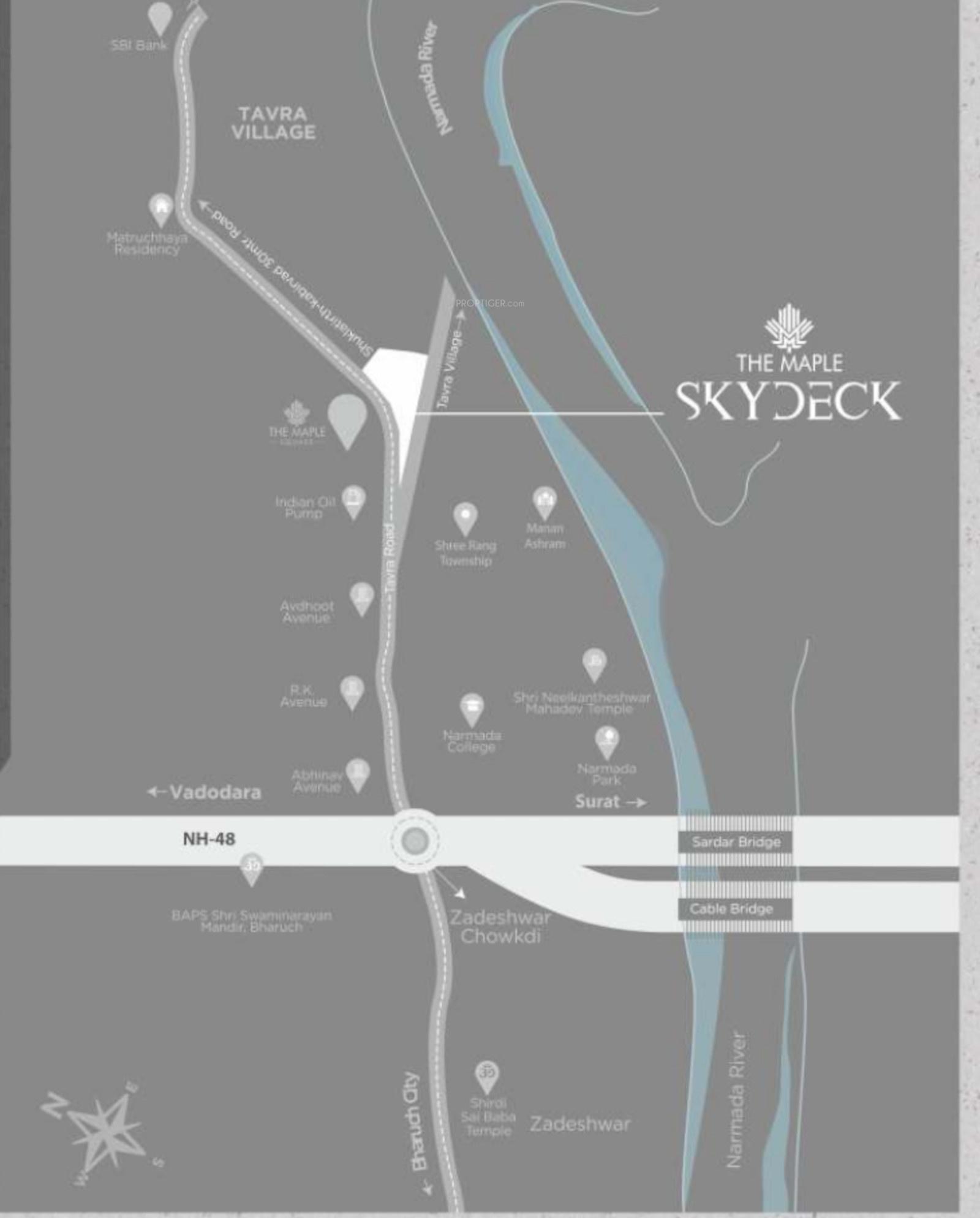  the-maple-skydeck Location Plan