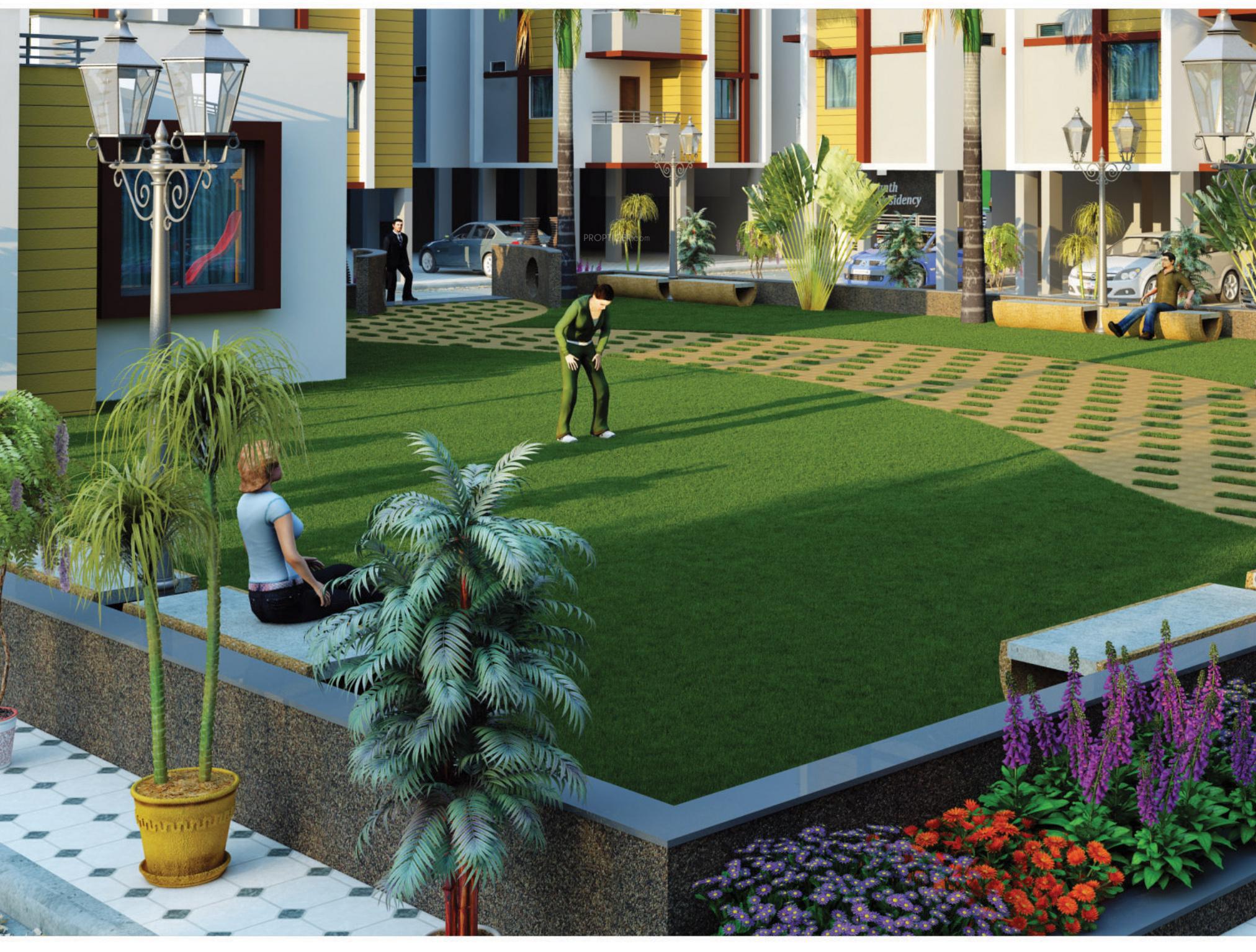  nilkanth-residency Landscaped Gardens