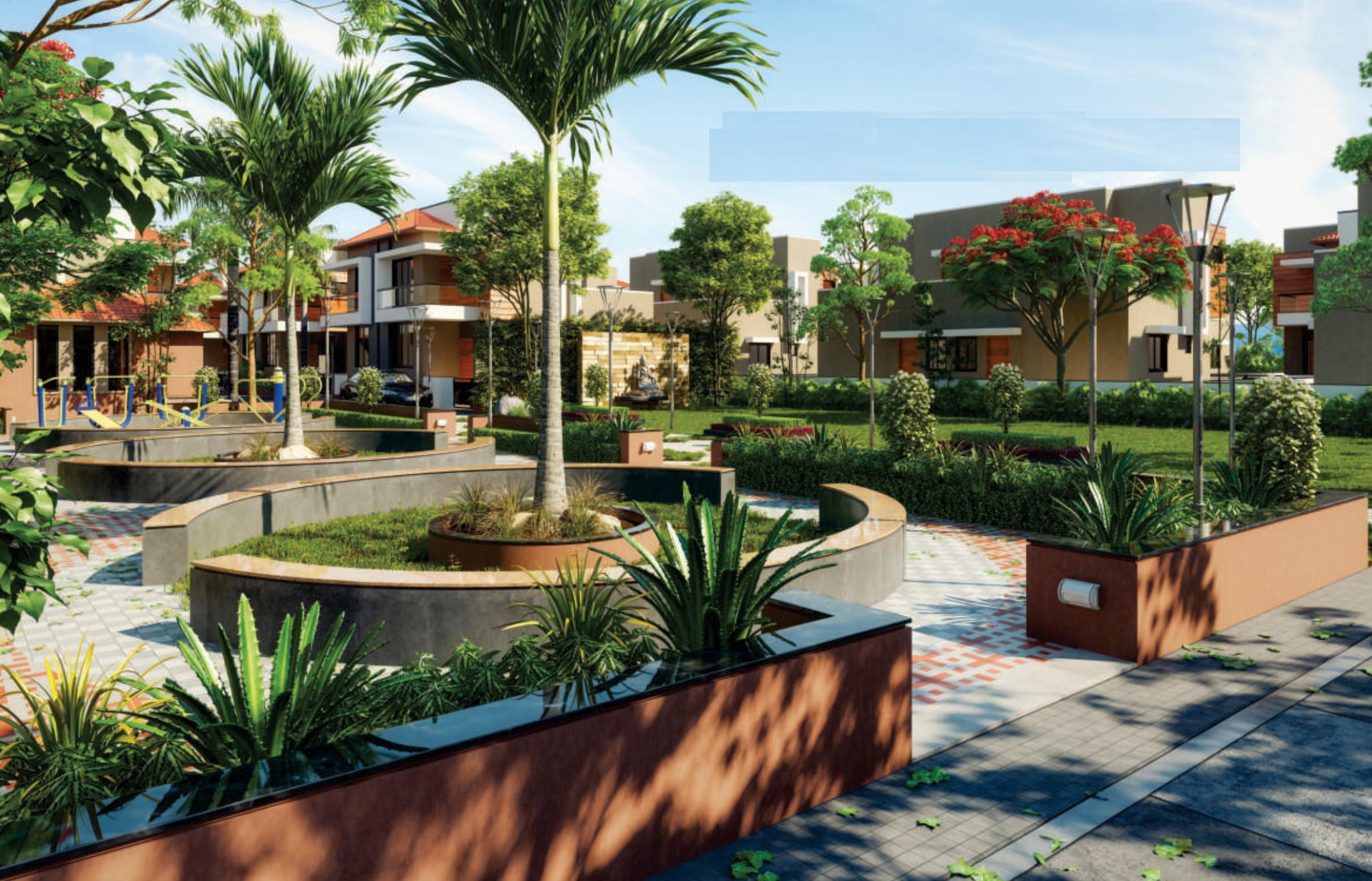  city Landscape Garden and Tree Planting