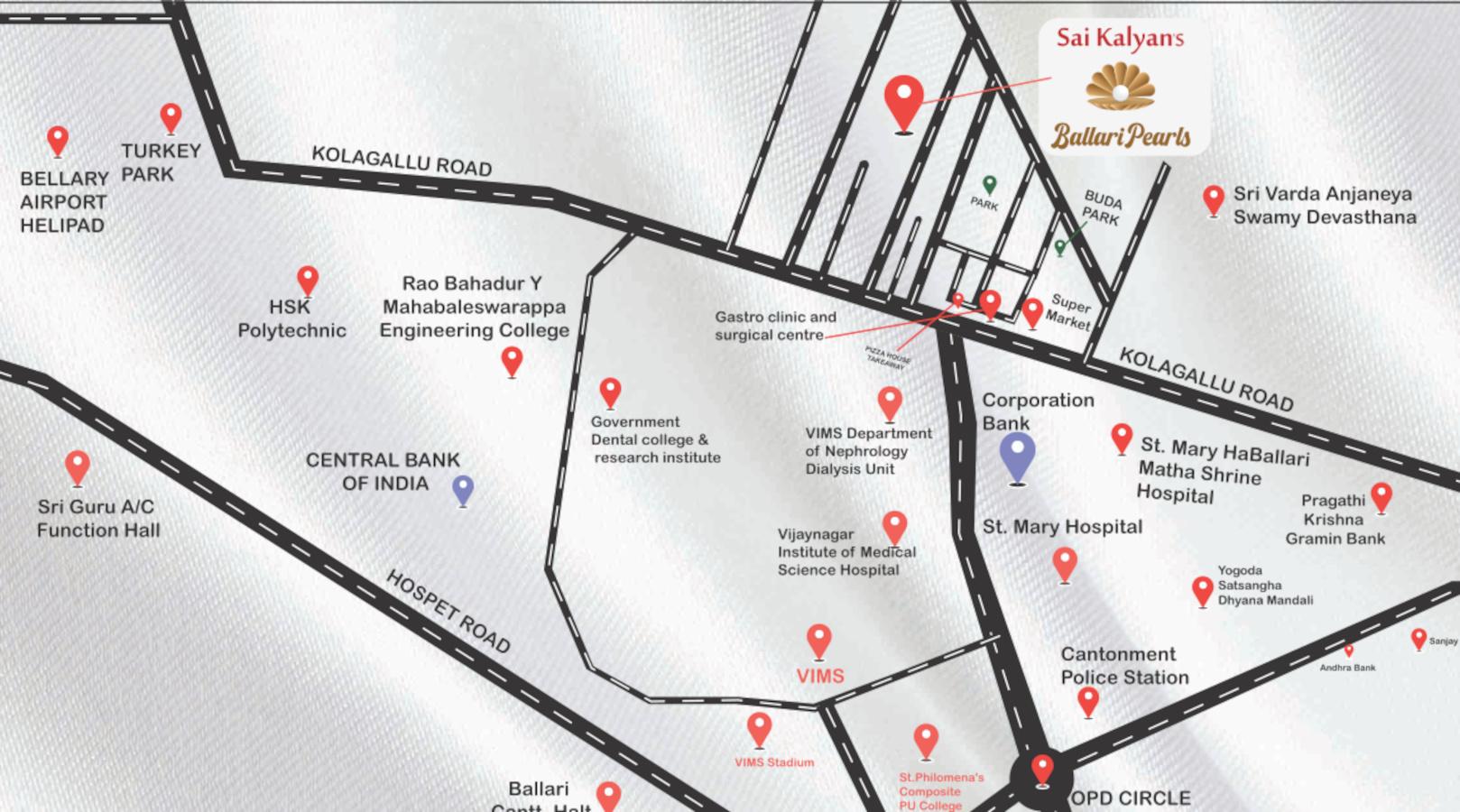  ballari-pearls Location Plan