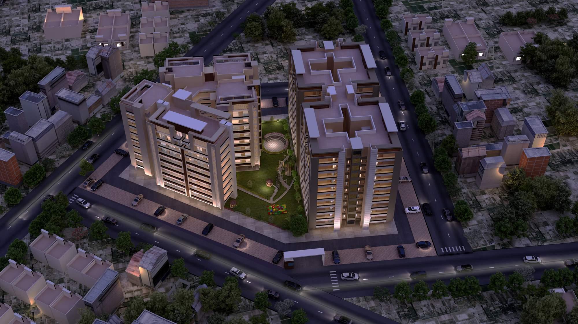  sheesh-mahal-heights Elevation