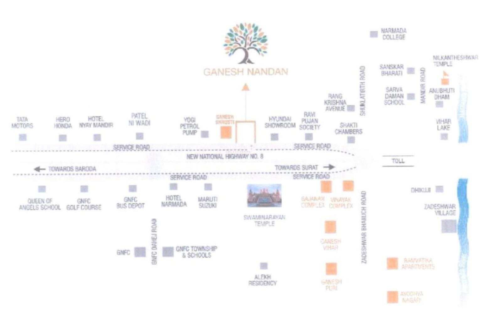  ganesh-nandan Location Plan