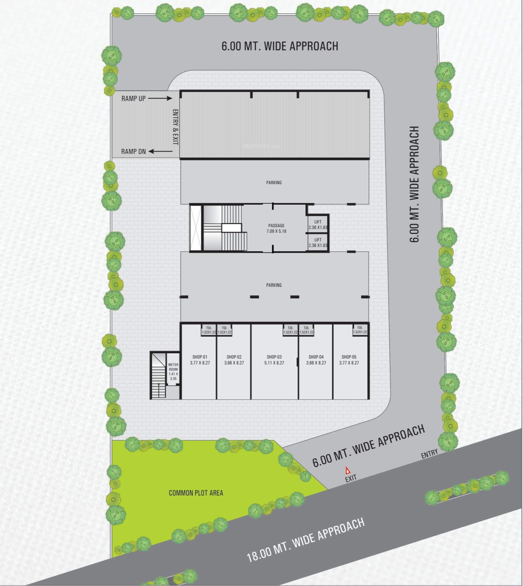  heights Site Plan