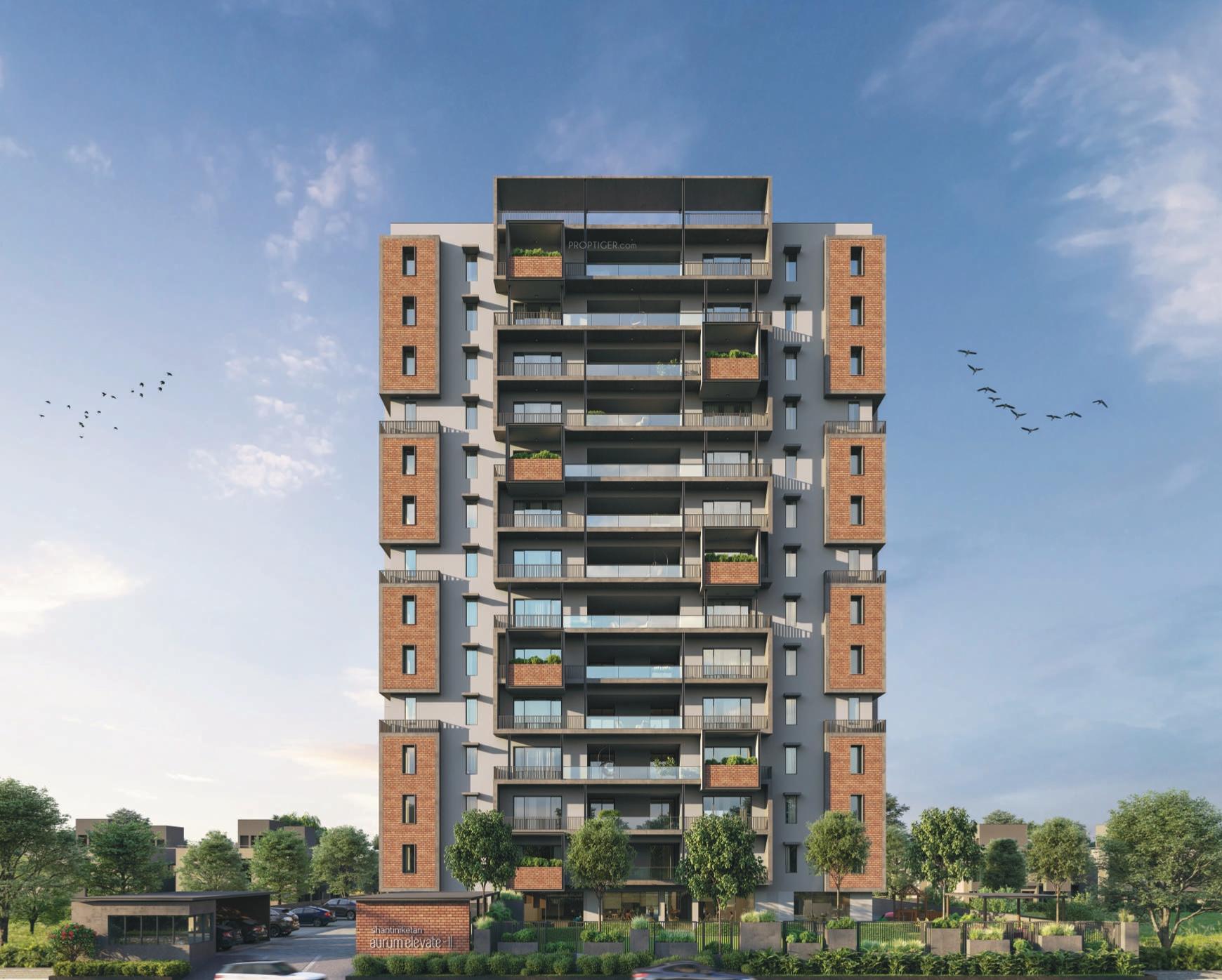 shantiniketan-auram-elevate-2 Elevation