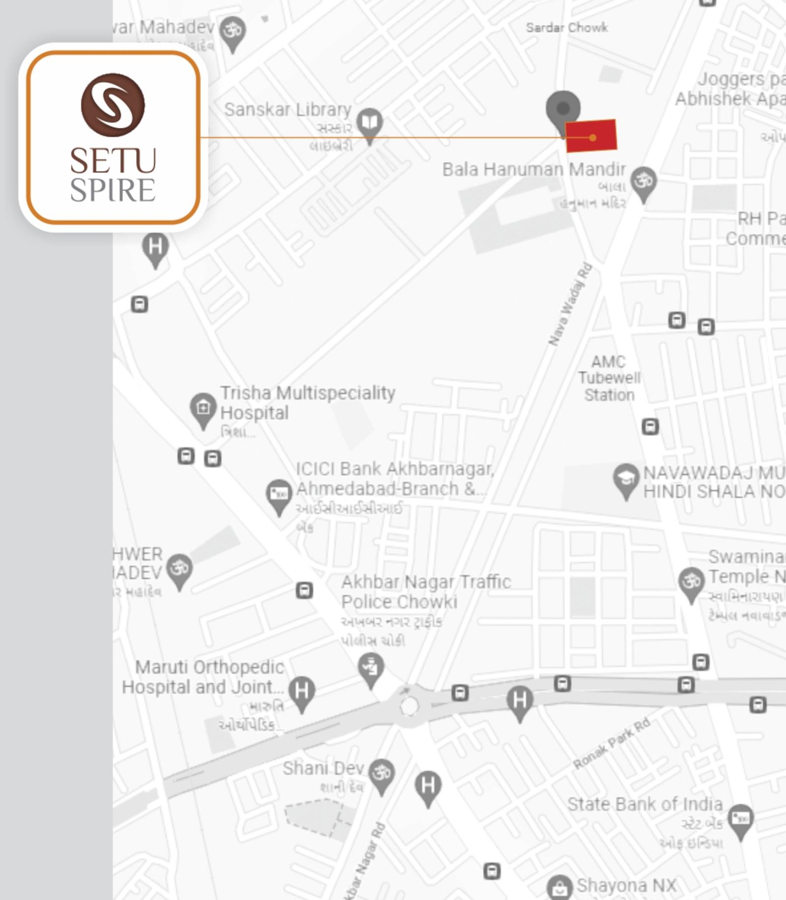  setu-spire Location Plan