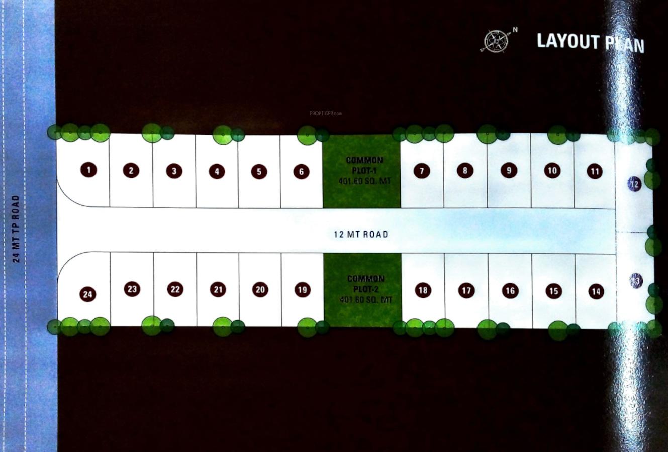 residency Layout Plan