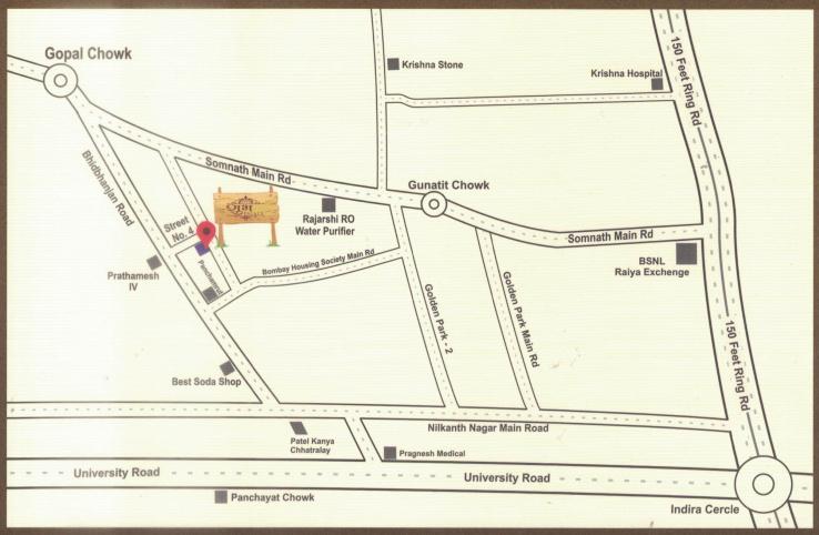  palace Location Plan