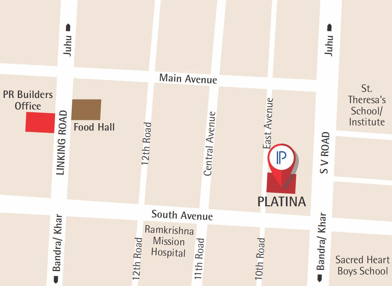 platina Location Plan