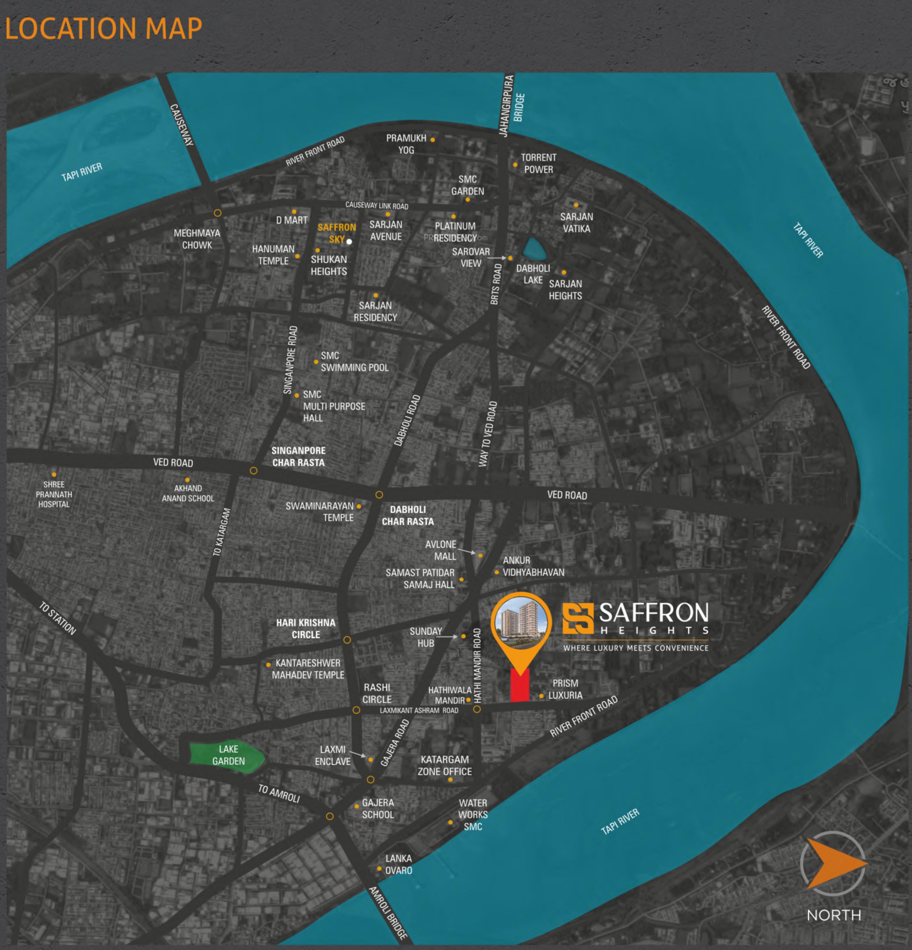  saffron-heights Location Plan