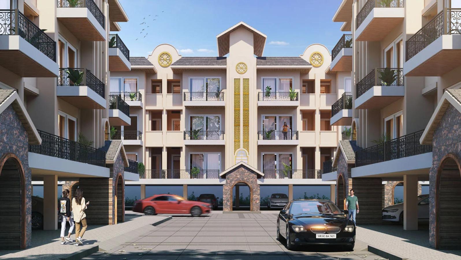  city-of-dreams-zirakpur Elevation