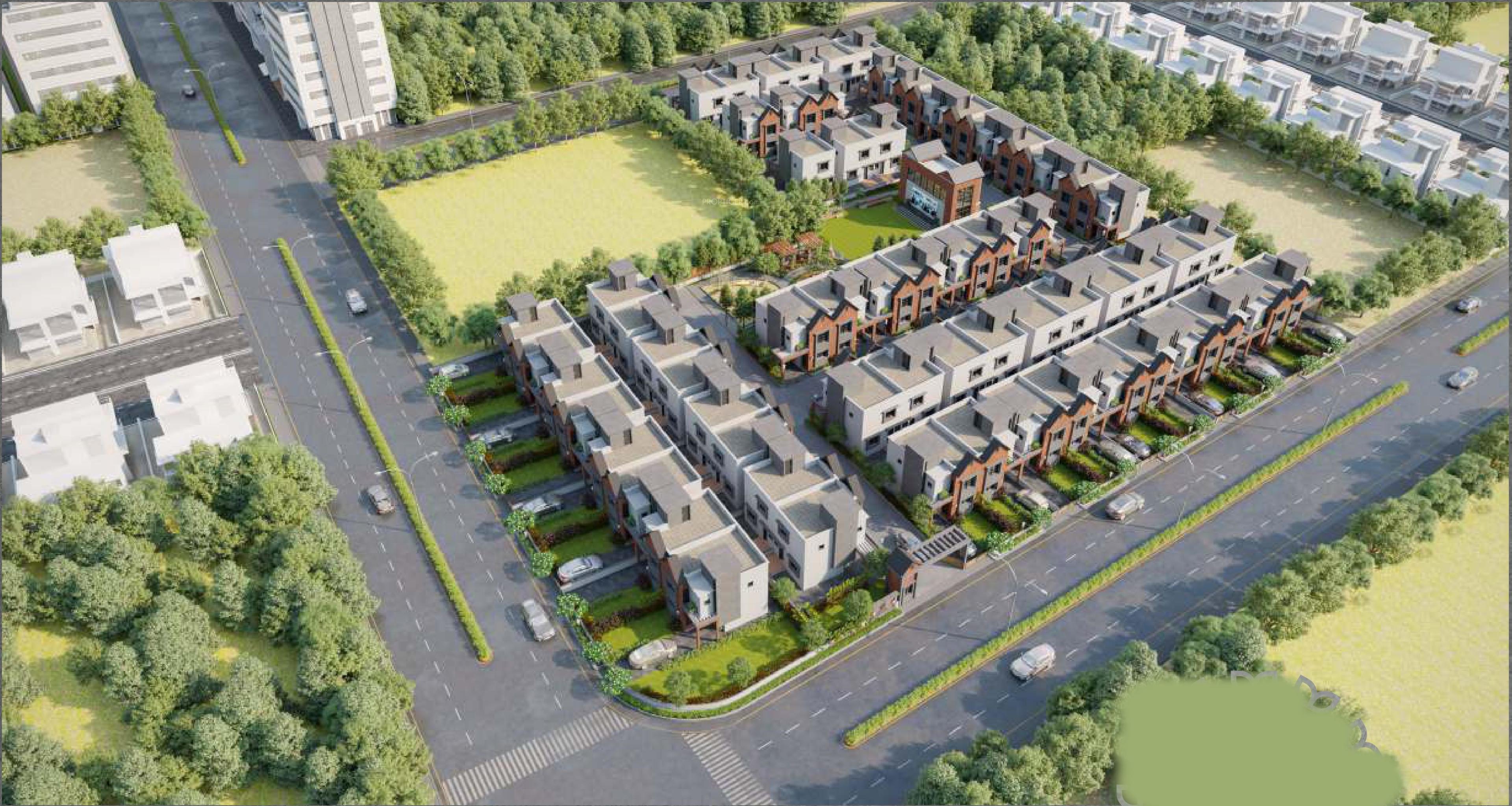  nidhi-bungalows Elevation