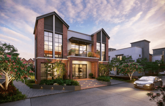  nidhi-bungalows Elevation