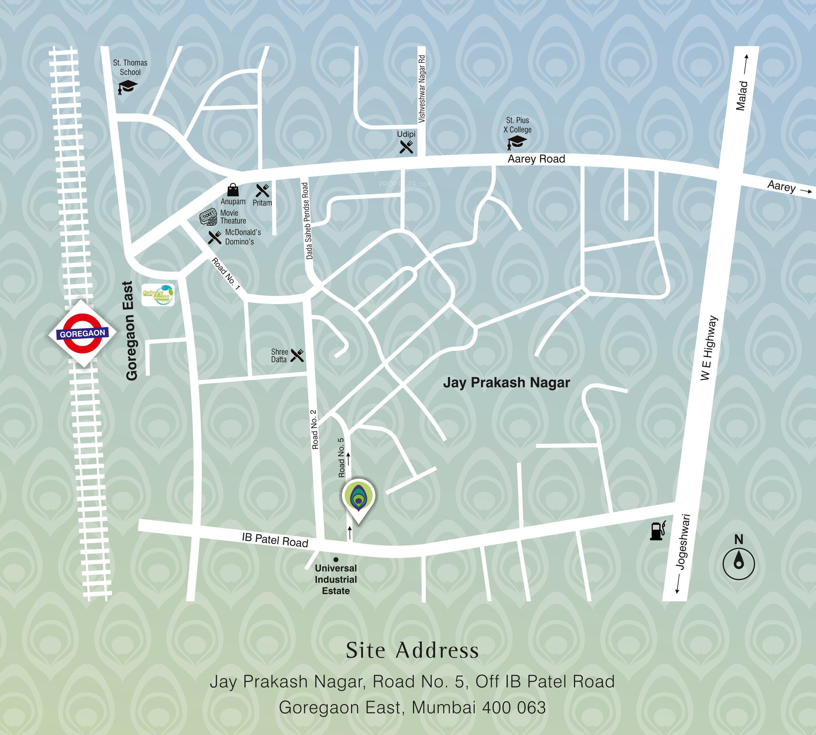  krishna-niwas Location Plan