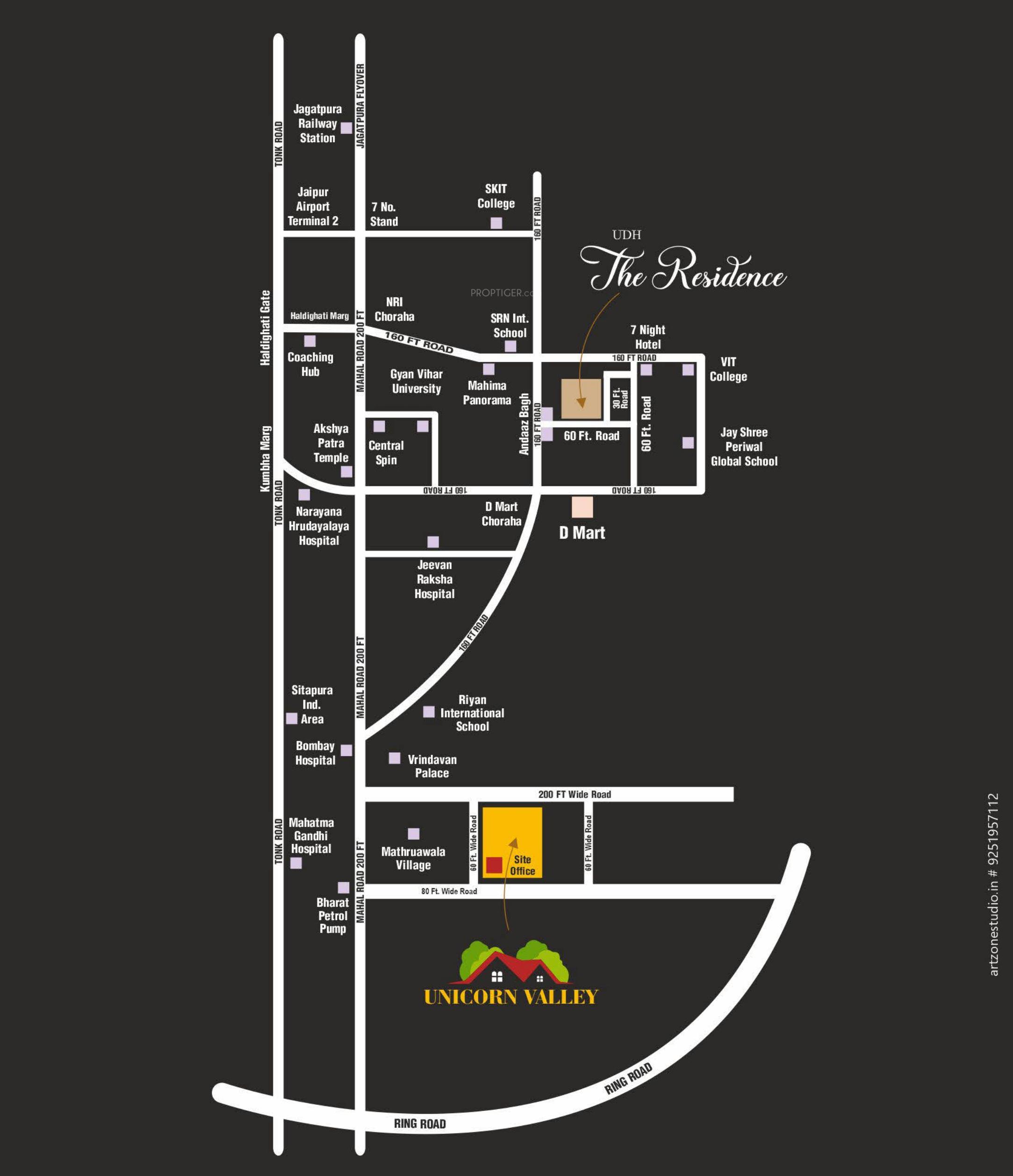  valley Location Plan