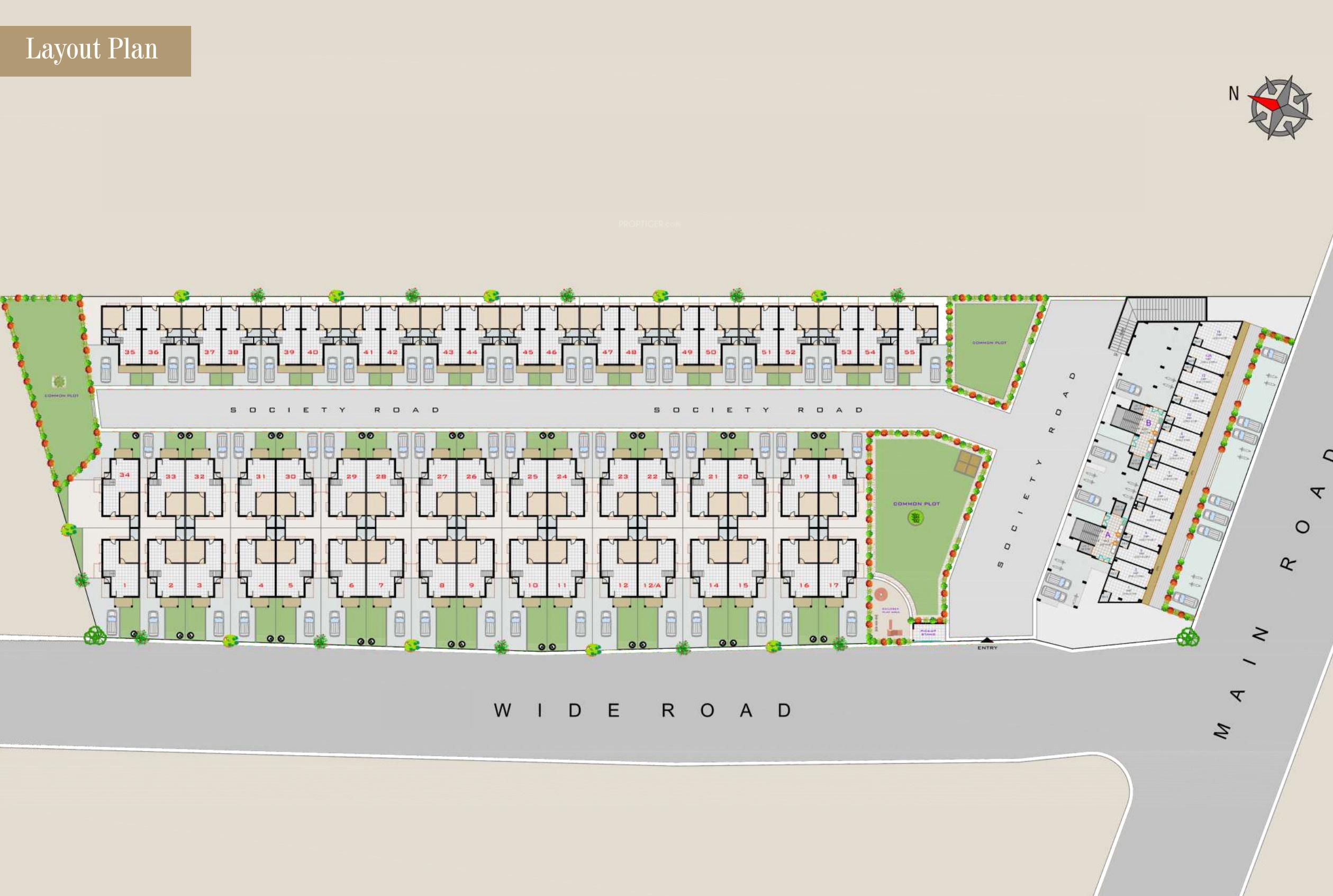  ashtavinayak-elegance Layout Plan