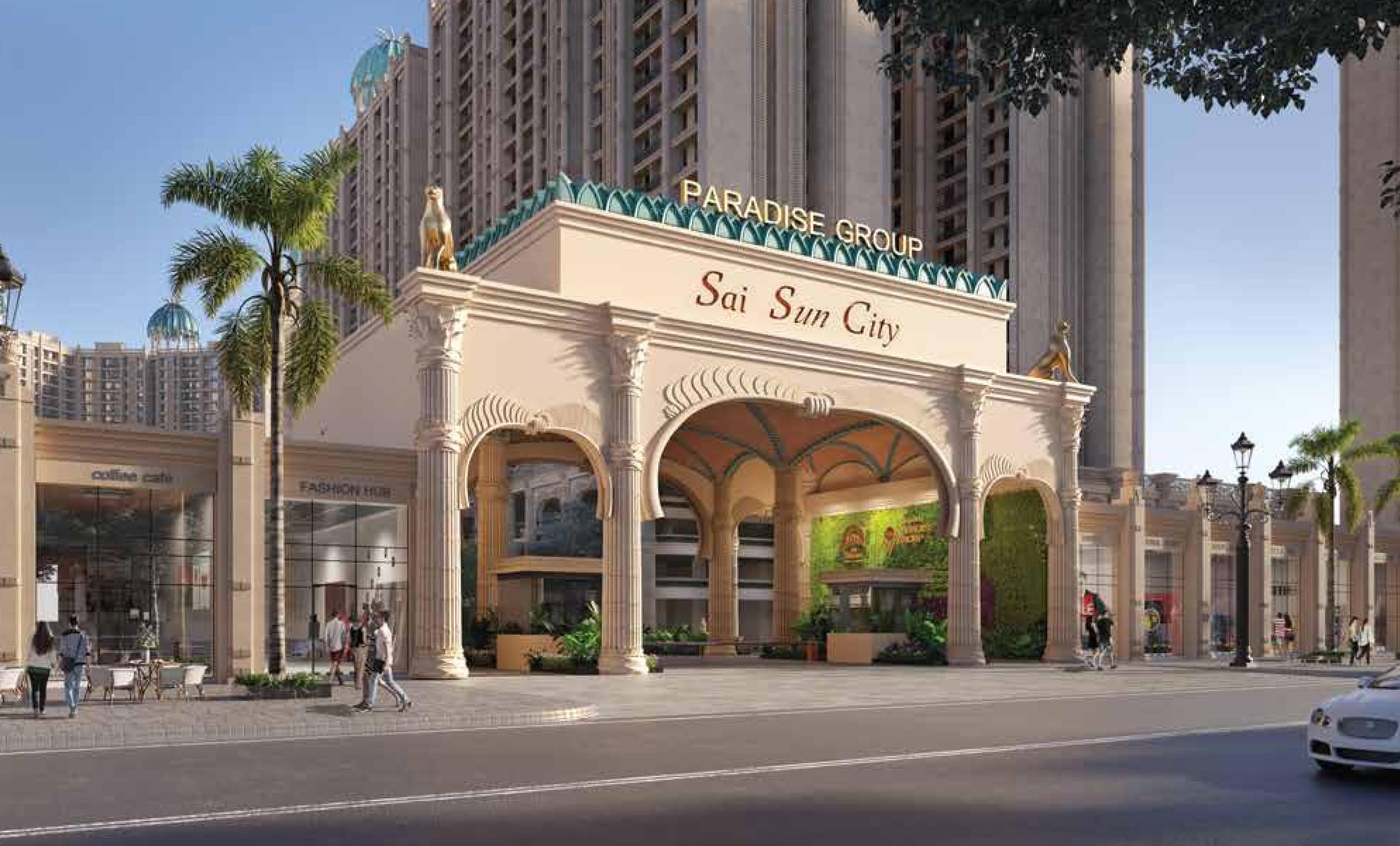  sai-suncity-phase-1 Elevation