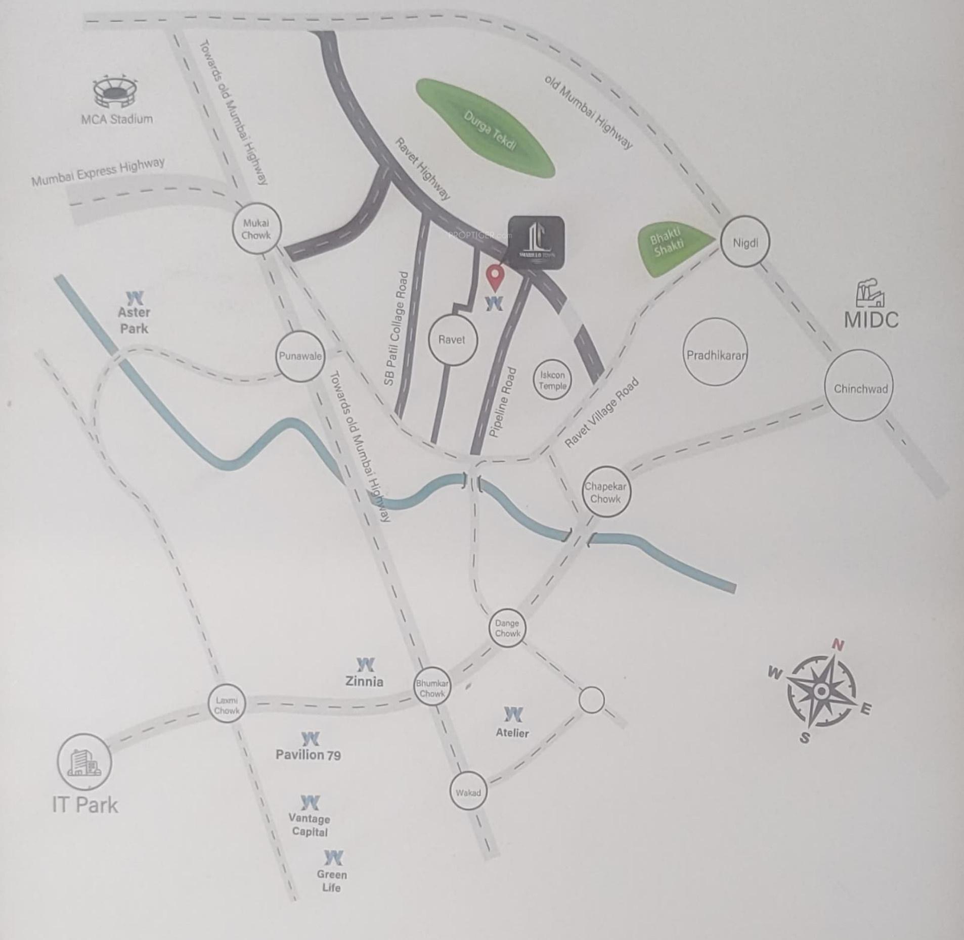  amarillo-town Location Plan