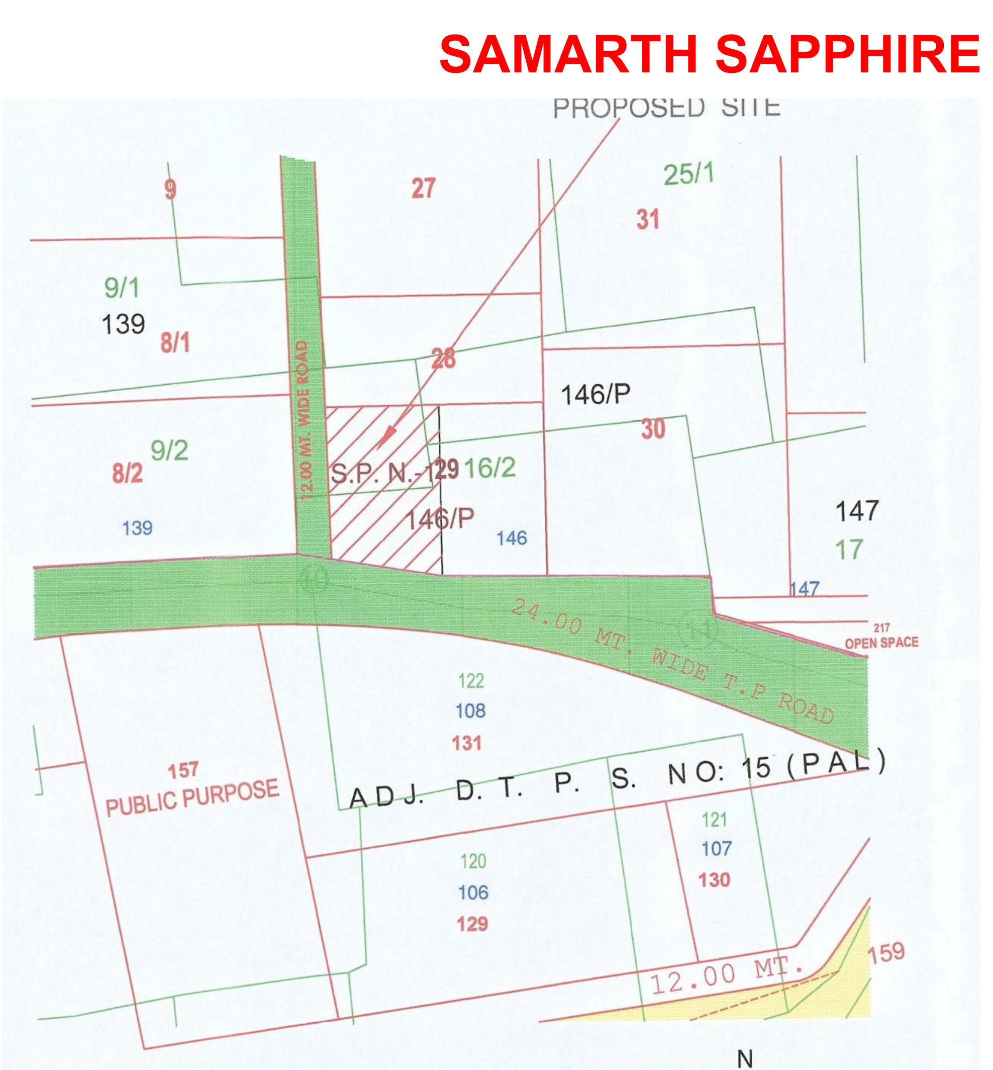  sapphire Location Plan