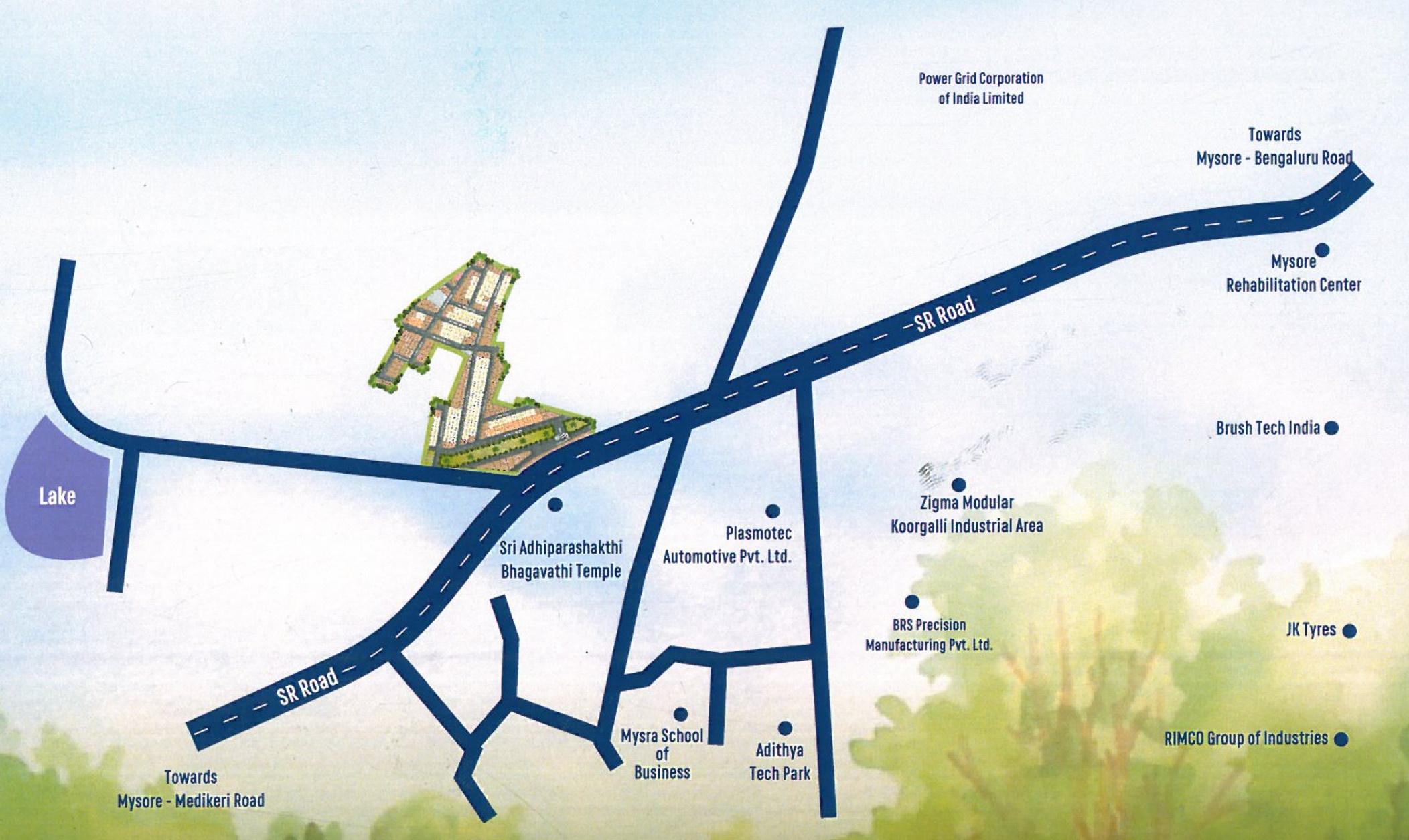  paradise Location Plan