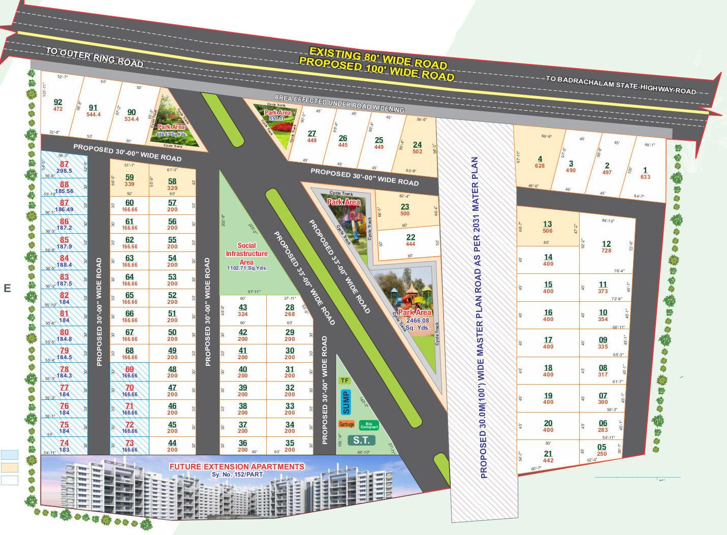  sri-county-iv Layout Plan