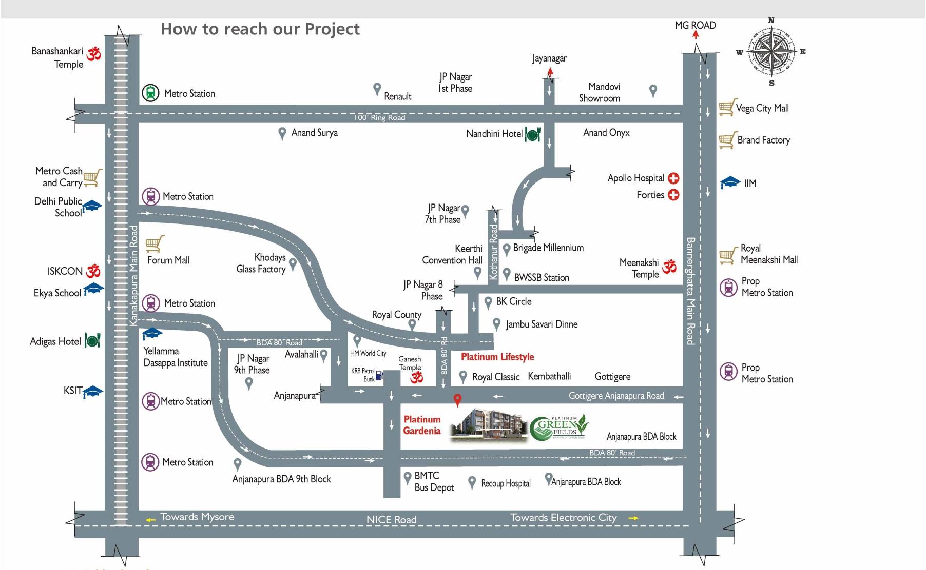  platinum-greenfields Location Plan