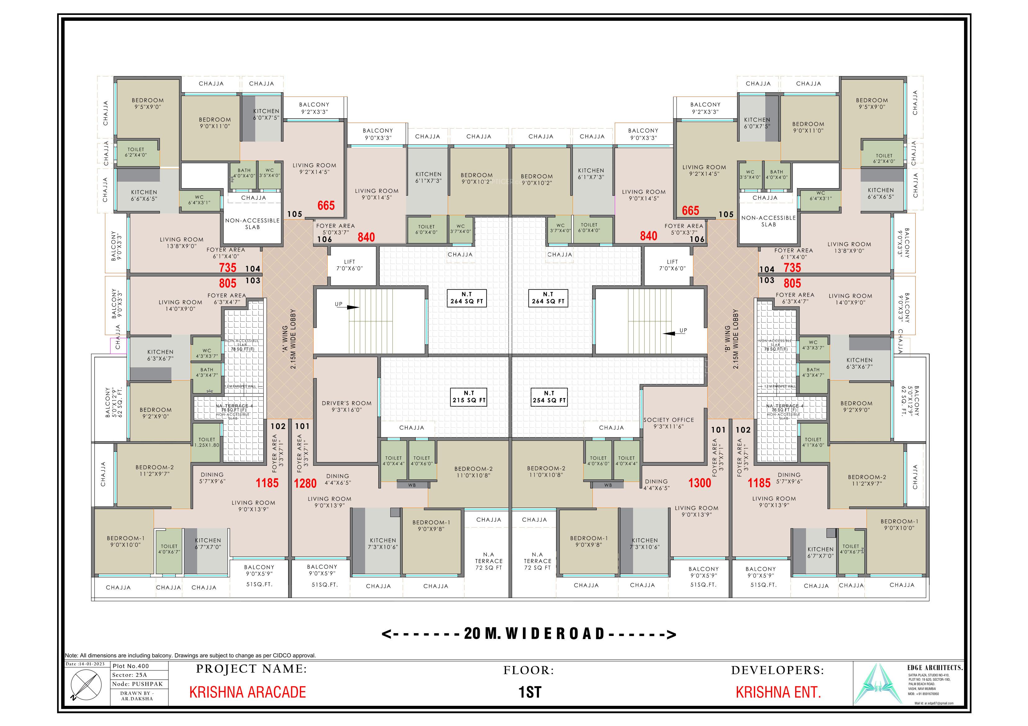  arcade Arcade Cluster Plan