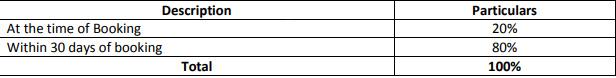  venkatadri-heights Time Linked Payment (TLP)