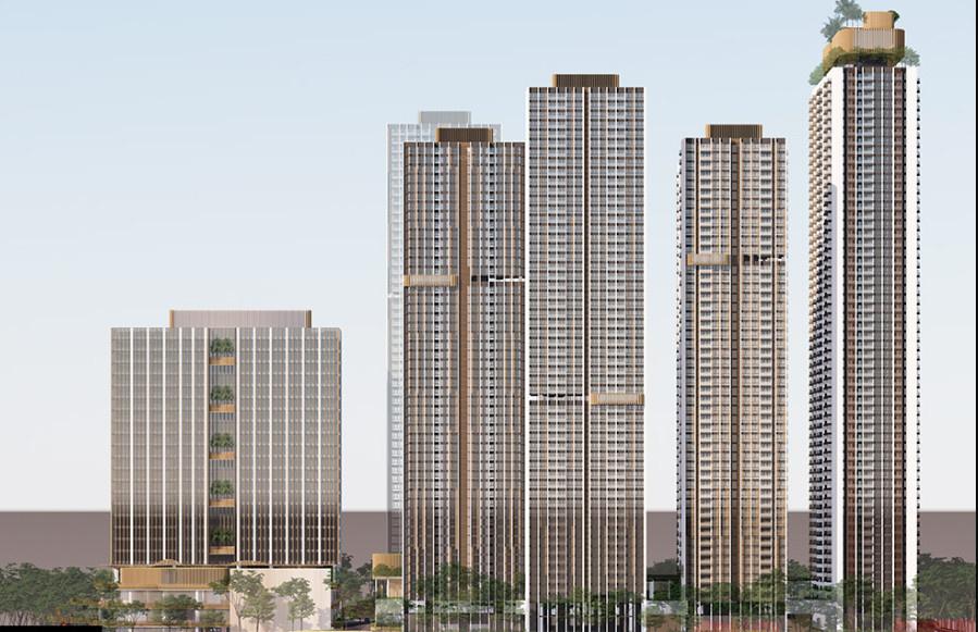  25-hourlife-tower-b1 Elevation