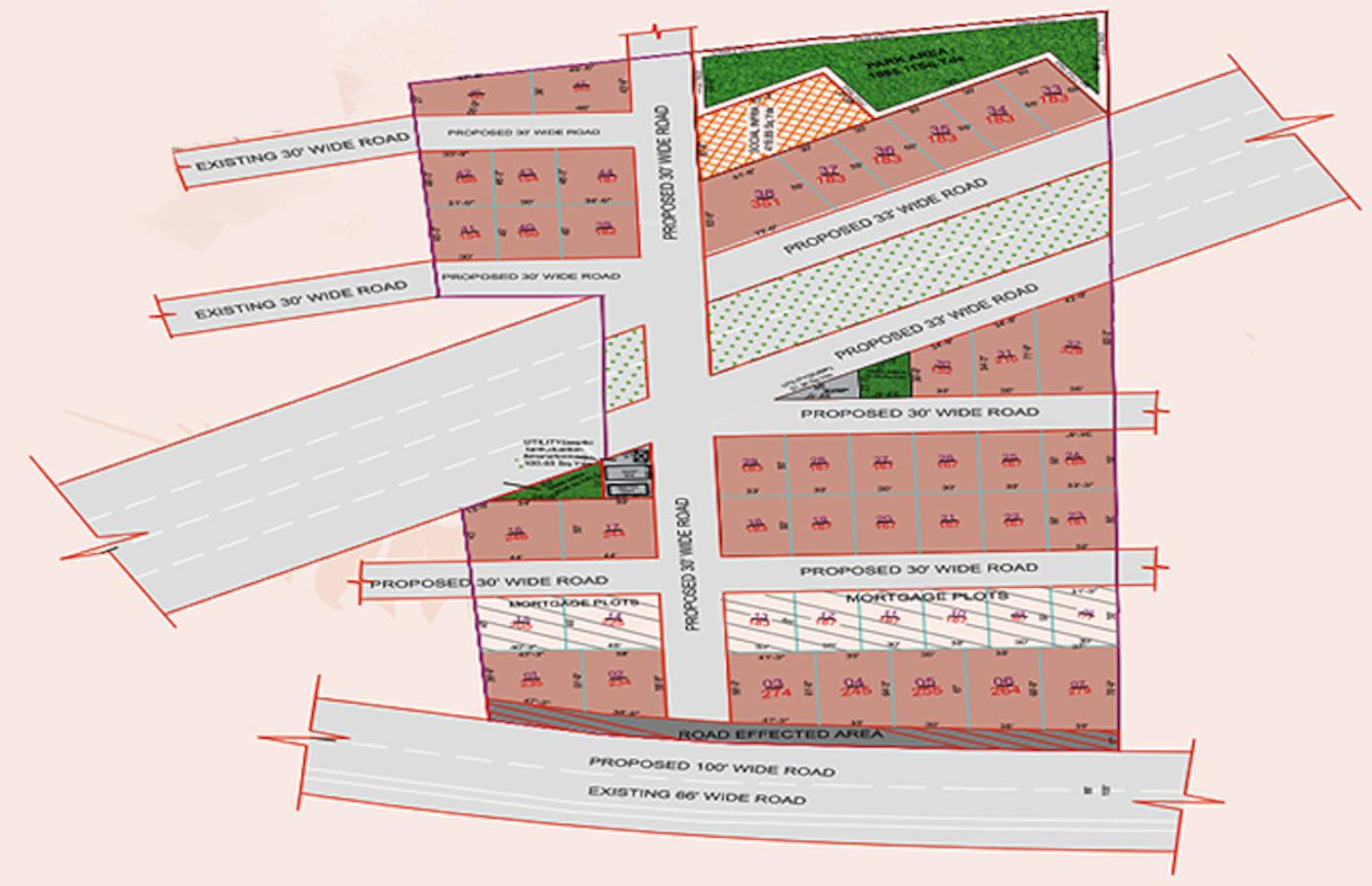  kshetra Layout Plan